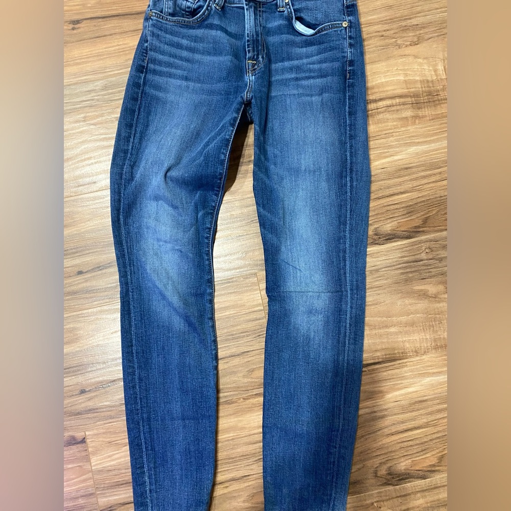 7 for all mankind Blair skinny jeans size 28